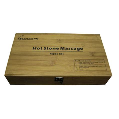 Hot Stone Massage Kit 45 Pcs - Brody Massage