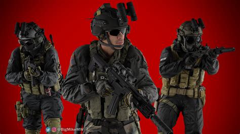 ArtStation - Night vision squad (Call of Duty: Moden Warfare/Warzone): Parasecure, Shadow ...