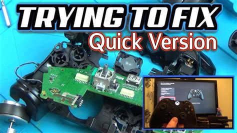 Trying to FIX: Xbox One Controller Faulty Buttons (QUICK VERSION)