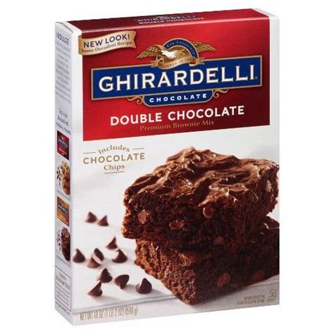 Ghirardelli Double Chocolate Brownie Mix - 18oz | Brownie mix ...