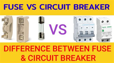 Difference Between Fuse And Circuit Breaker, 40% OFF