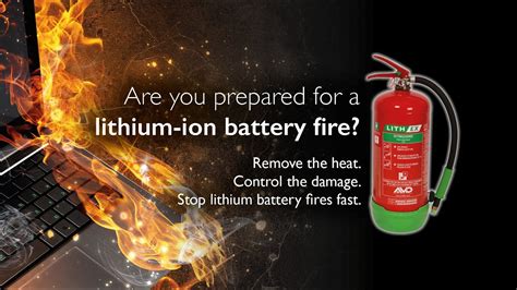 Are you prepared for a lithium-ion battery fire? - YouTube