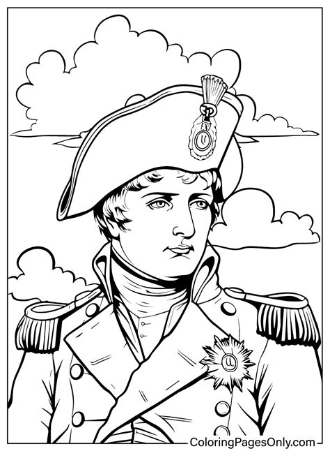 Napoleon Bonaparte Coloring Page - Free Printable Coloring Pages