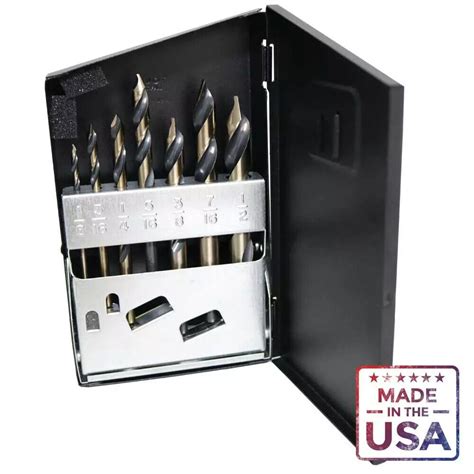 Norseman 31580 7 Pc Premium Acrylic Plexiglass Drill Bit Set (1/8 in ...