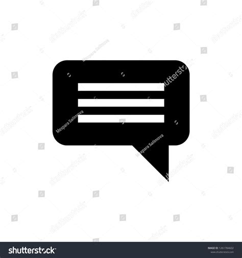 Speech Vector Illustration Stock Vector (Royalty Free) 1261784602 ...