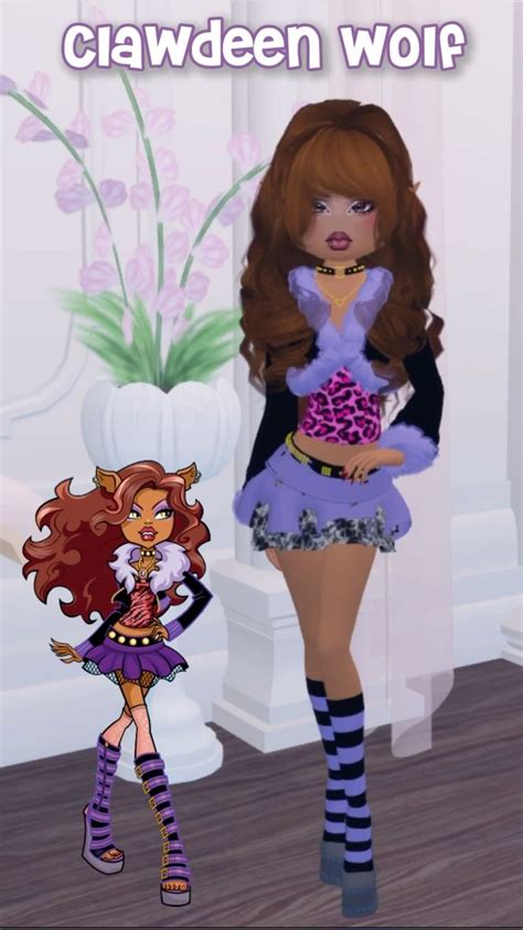 Dti - Clawdeen wolf in 2024 | Dress to impress, Impress, Aesthetic ...