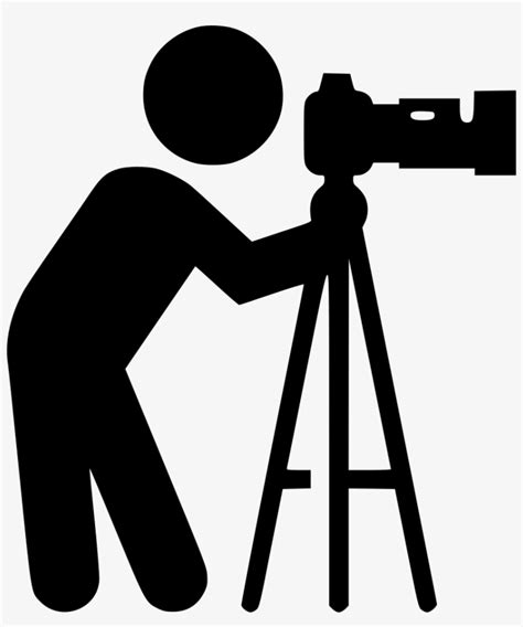 Photographer Free Icon - Cameraman Symbol Png PNG Image | Transparent ...