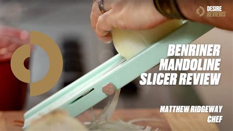 Benriner Mandoline Slicer Review with Matthew Ridgway - YouTube