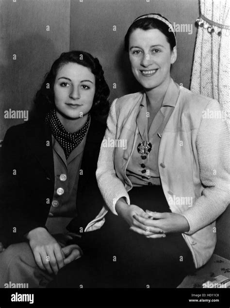 Frances Arnstein, (Fanny Brice's daughter), Beatrice Lillie, 1938 Stock ...