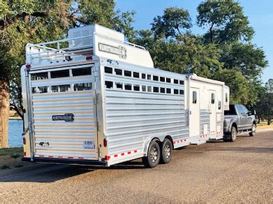 Stock / Stock Combo Trailers for sale | Living Quarter Trailers For ...