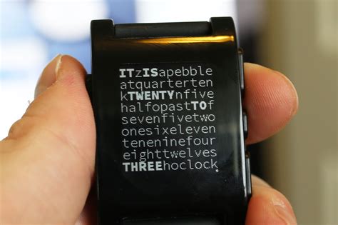 Pebble Watchface SDK Now Available, Let's See What This Smart Watch Can ...