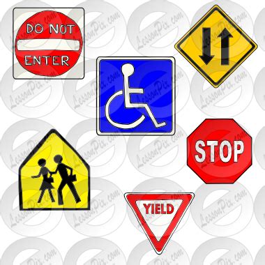 Community Signs Picture for Classroom / Therapy Use - Great Community ...