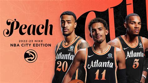 Atlanta Hawks Officially Debut Their Peach 2022-23 Nike NBA City ...