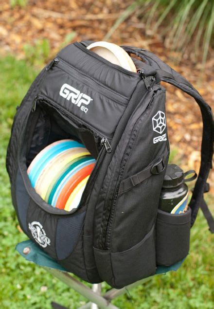 The leading disc golf bag on tour is by Grip EQ. This backpack style ...