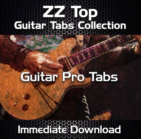 ZZ Top Rock Guitar Tabs Tablature Lessons Guitar Pro - Etsy