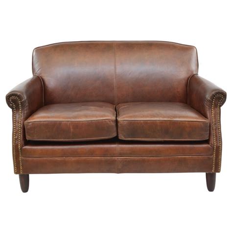 Leather 2 Seater Sofa