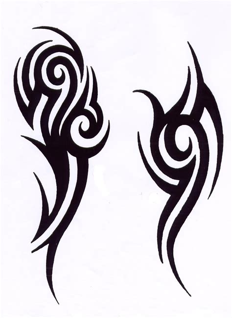 Tribal Shoulder Designs - ClipArt Best