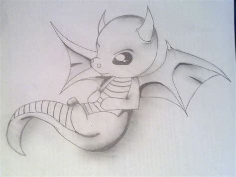 How to Draw a Baby Dragon Easy - McCormick Estoom