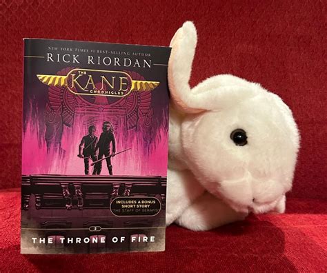 Marshmallow reviews The Throne of Fire (Book Two of The Kane Chronicles series) by Rick Riordan ...