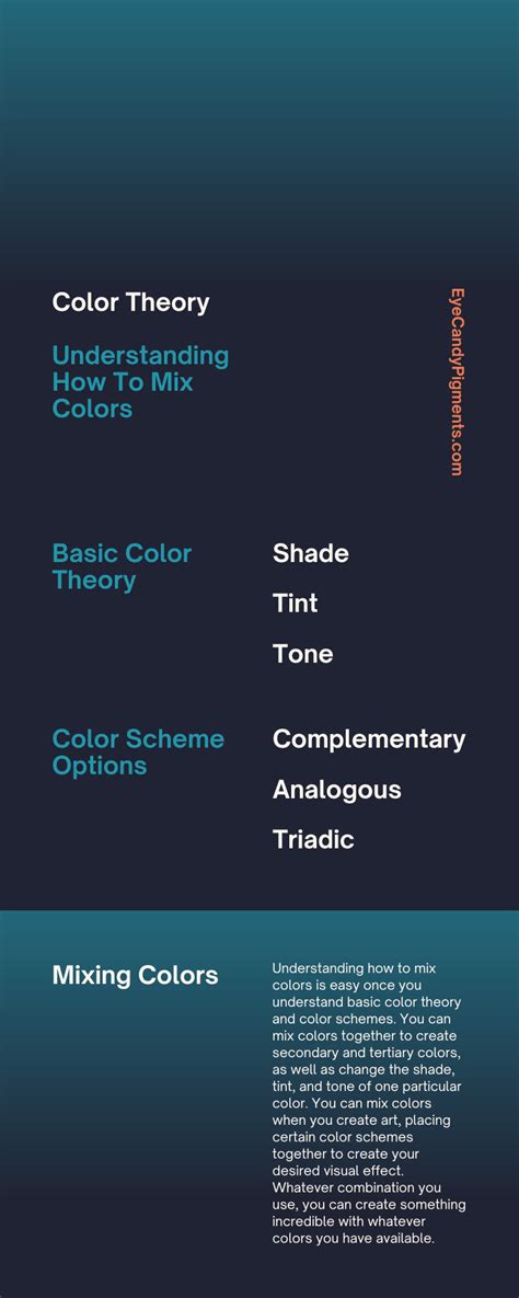 Color Theory: Understanding How To Mix Colors – Eye Candy Pigments