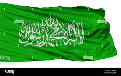 Hamas Flag, Isolated On White Background, 3D Rendering Stock Photo - Alamy