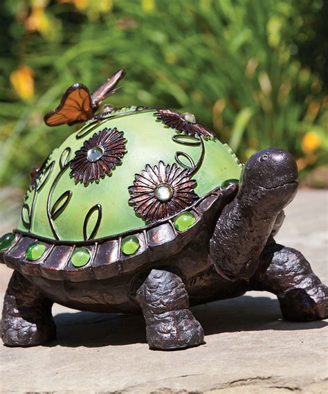 Turtle Jeweled Garden Statue | zulily | Turtle, Garden statues, Turtle love