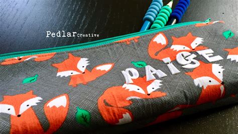 Canvas Pencil Pouch﻿