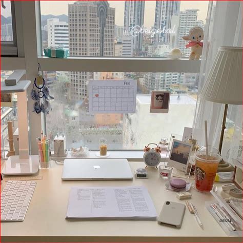 Korean Study Desk Aesthetic - dimecorazonteestoyescuchando