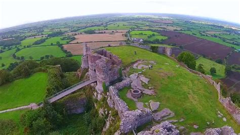 Beeston Castle aerial photography - YouTube