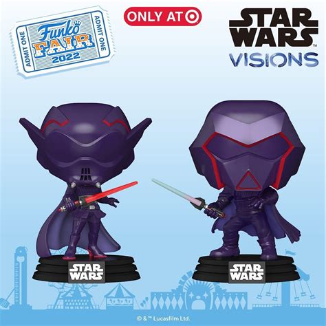 All the Funko POP Star Wars: Visions figures