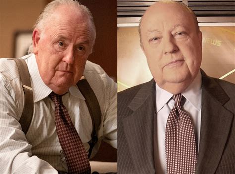 John Lithgow—Roger Ailes from Bombshell Stars Compared to Their Real-Life Counterparts | E! News