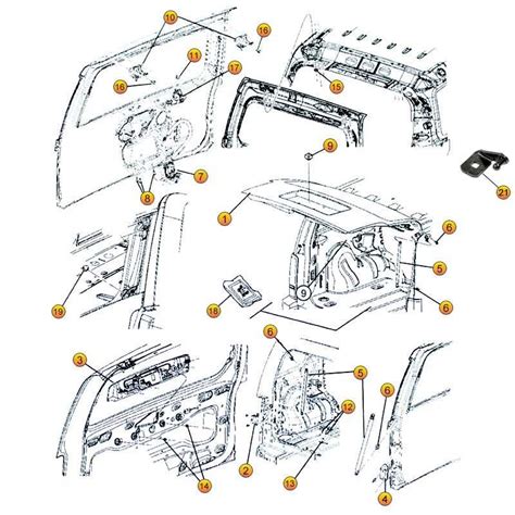 The Ultimate Guide to Understanding Jeep Liberty Body Parts: Diagram Included