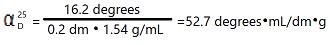 Specific Rotation, Equation & Calculation - Lesson | Study.com