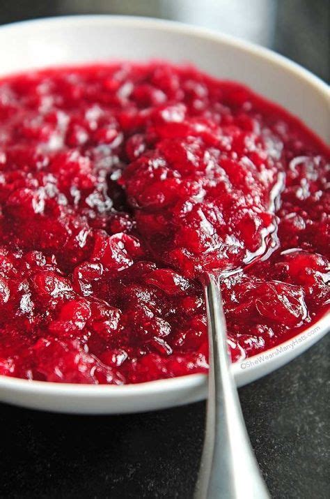 Traditional Homemade Cranberry Sauce recipe | Cranberry sauce homemade, Cranberry recipes ...