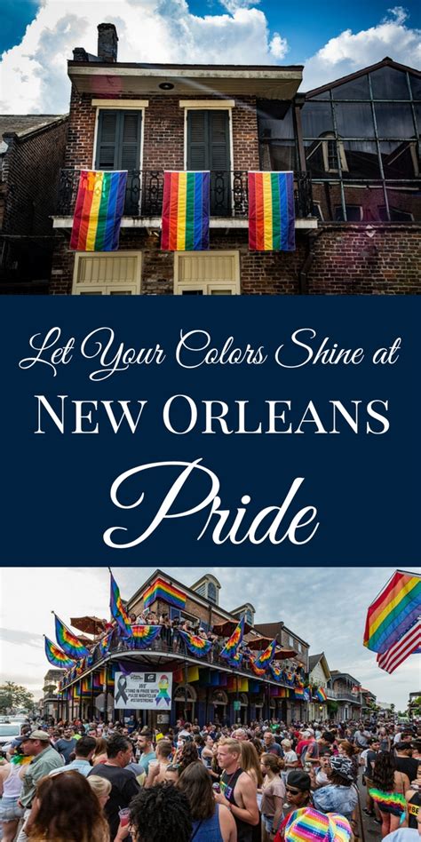 Let Your Colors Shine at New Orleans Pride - June 9-11, 2017