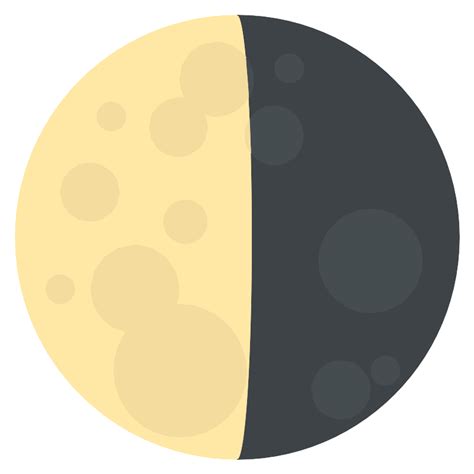 Last Quarter Moon Vector SVG Icon - SVG Repo