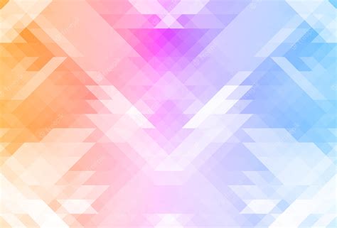 Premium Vector | Vector triangle abstract background