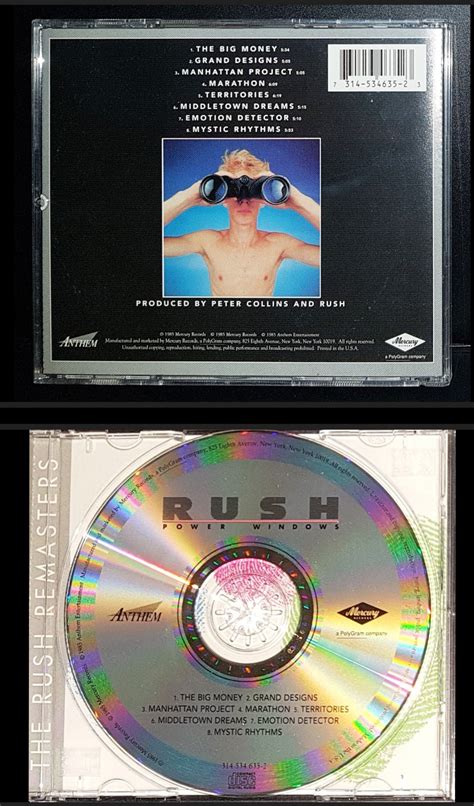 Rush - Power Windows CD Photo | Metal Kingdom