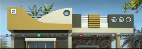 Latest parapet wall designs : Parapet wall front elevation in 2022 ...