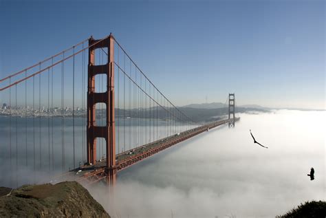 Golden Gate Bridge Draped In Fog | jewelsofsanfrancisco