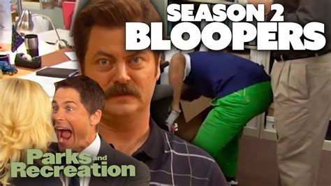 Season 2 BLOOPERS | Parks and Recreation | Comedy Bites - YouTube