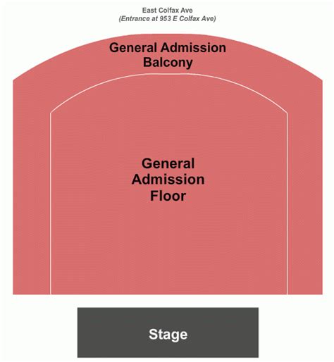 Ogden Theater Seating Chart - Theater Seating Chart