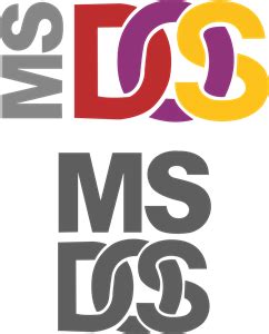 MS DOS Logo PNG Vector (AI) Free Download