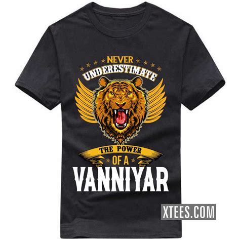 Vanniyar T-Shirts | Caste Name T-Shirts | Xtees