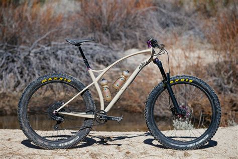 Hardtail mountain bikes are characterized by a single suspension on the front wheel and a ...