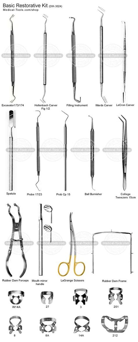 Dental Tools Names - LelandbilVazquez