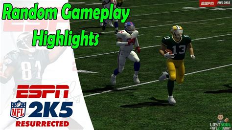 ESPN NFL 2K5 Resurrected - Random test gameplay Highlights - Win Big Sports