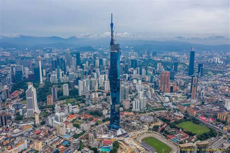 Malaysia's Merdeka 118 tower, the world's second-tallest building, tops ...