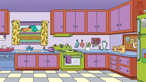 Simpsons Kitchen Funny Meeting Backgrounds - vrogue.co