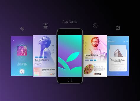 Free iPhone 7 App Screen Mockup PSD - Good Mockups